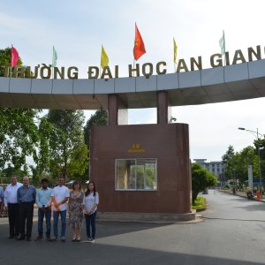 SAND! project kick-off meeting with partners in An Giang province, Vietnam (October 2019). Photo: Prof. Dr. Petra Schneider